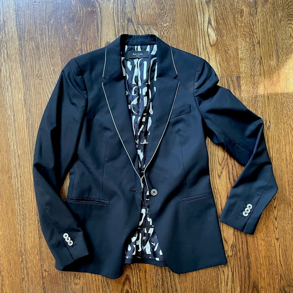 Paul Smith women black blazer sz 40 (std size 0-2)